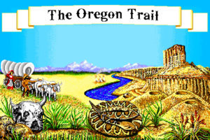 The Oregon Trail Video Game Cover